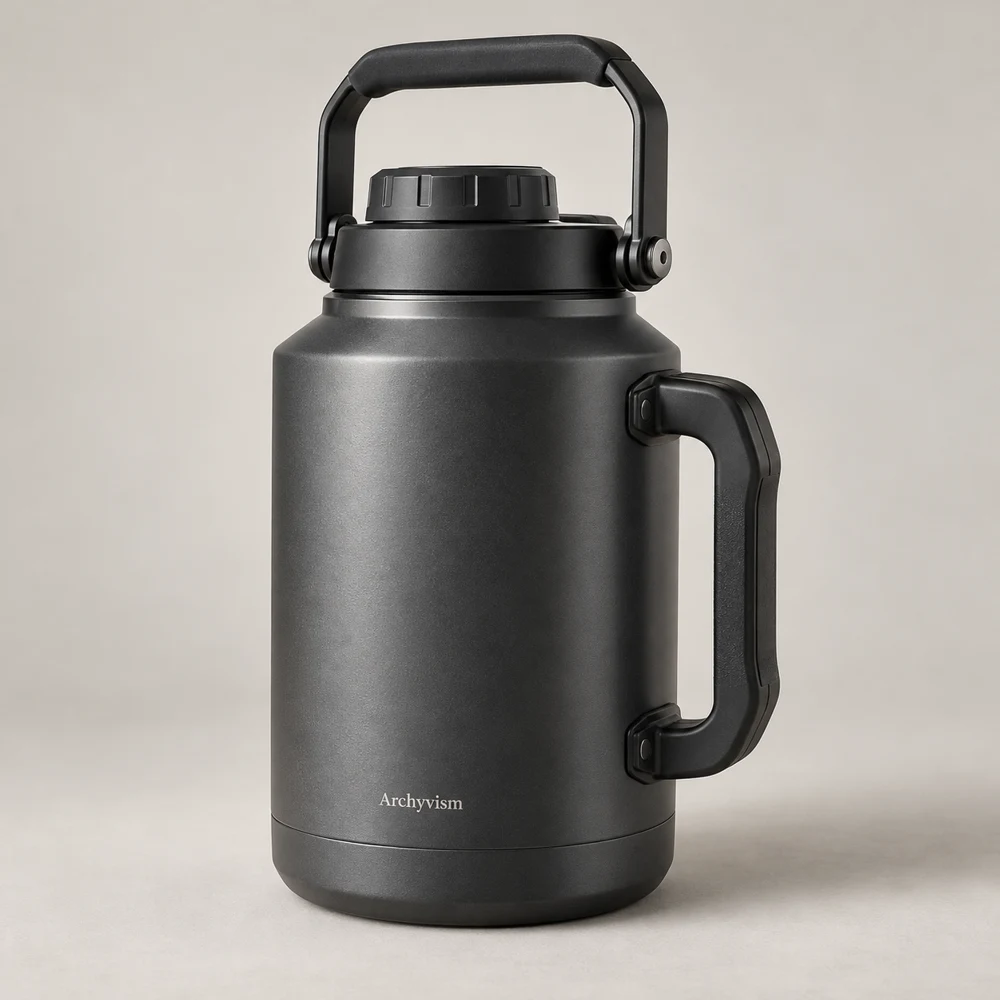 Expedition Jug 1900 in Charcoal, 1.9 L