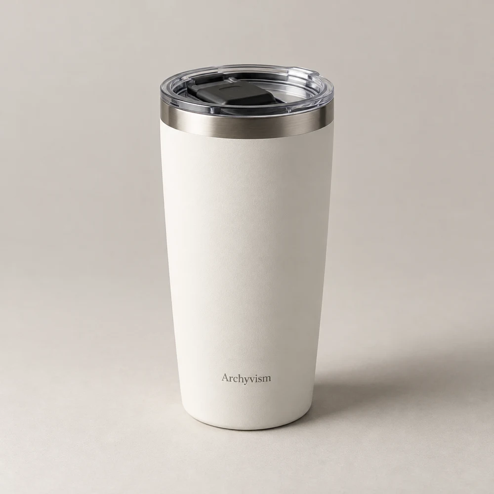 Trail Tumbler 500 in Rock White, 500 ml