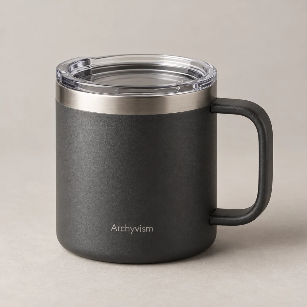 Camp Handle 420 in Charcoal, 420 ml