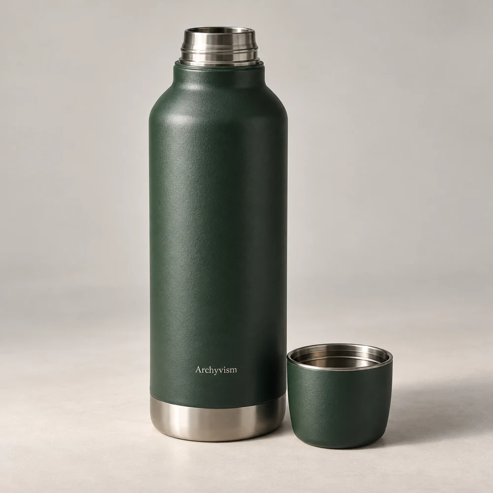 Summit Flask 900 in Deep Pine, 900 ml